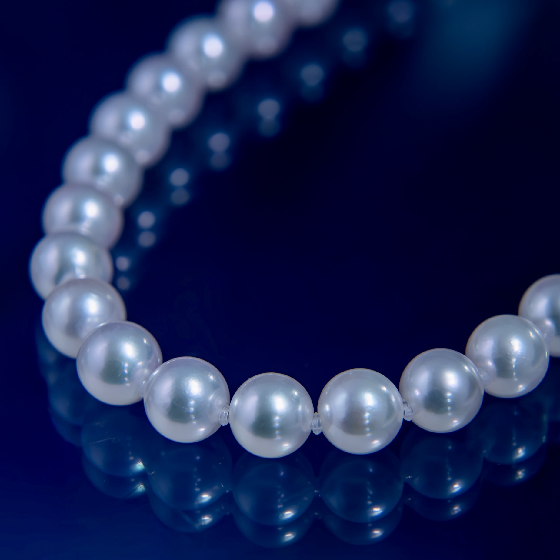 8.0-8.5mm 一連ネックレス